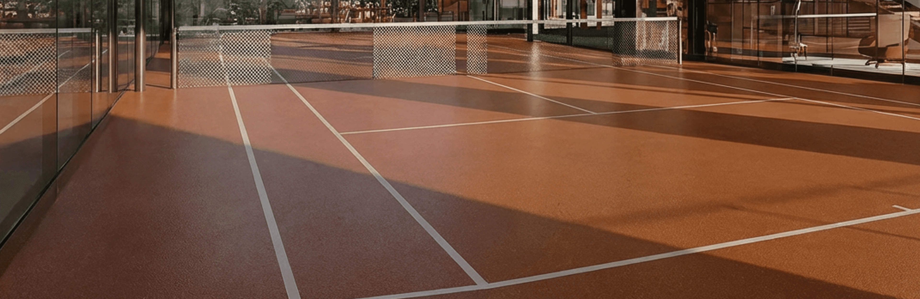 Padel venue background